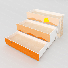 Лестница детская подвесная для кроватки (Высококачественная фанера)