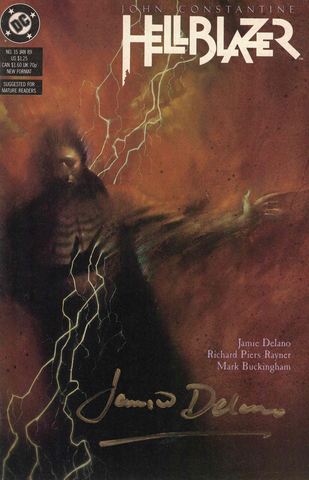 Hellblazer #15 (с автографом Джэйми Делано)