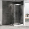 Abber Schwarzer Diamant AG02128H Душевой уголок, 120x80x195, цвет: хром