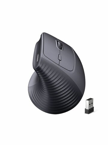 Вертикальная мышка UGREEN M571 (55916) Wireless Vertical Mouse 2.4 GHz, черный