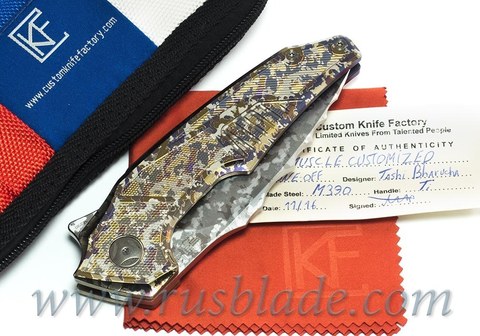 Muscle Custom Camo Tactical CKF/Bharucha Knife 