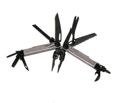 Мультитул Leatherman Surge Black & Silver, нейлоновый чехол, 21 функция (832462) чёрно-серебристый | Multitool-Leatherman.Ru