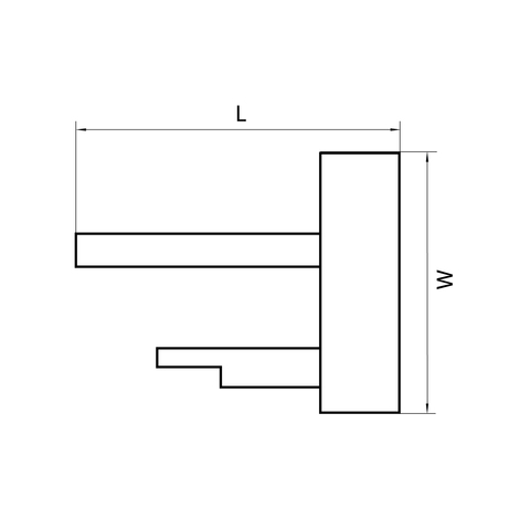 Заглушка концевая однофазная Barra Lightstar 502167