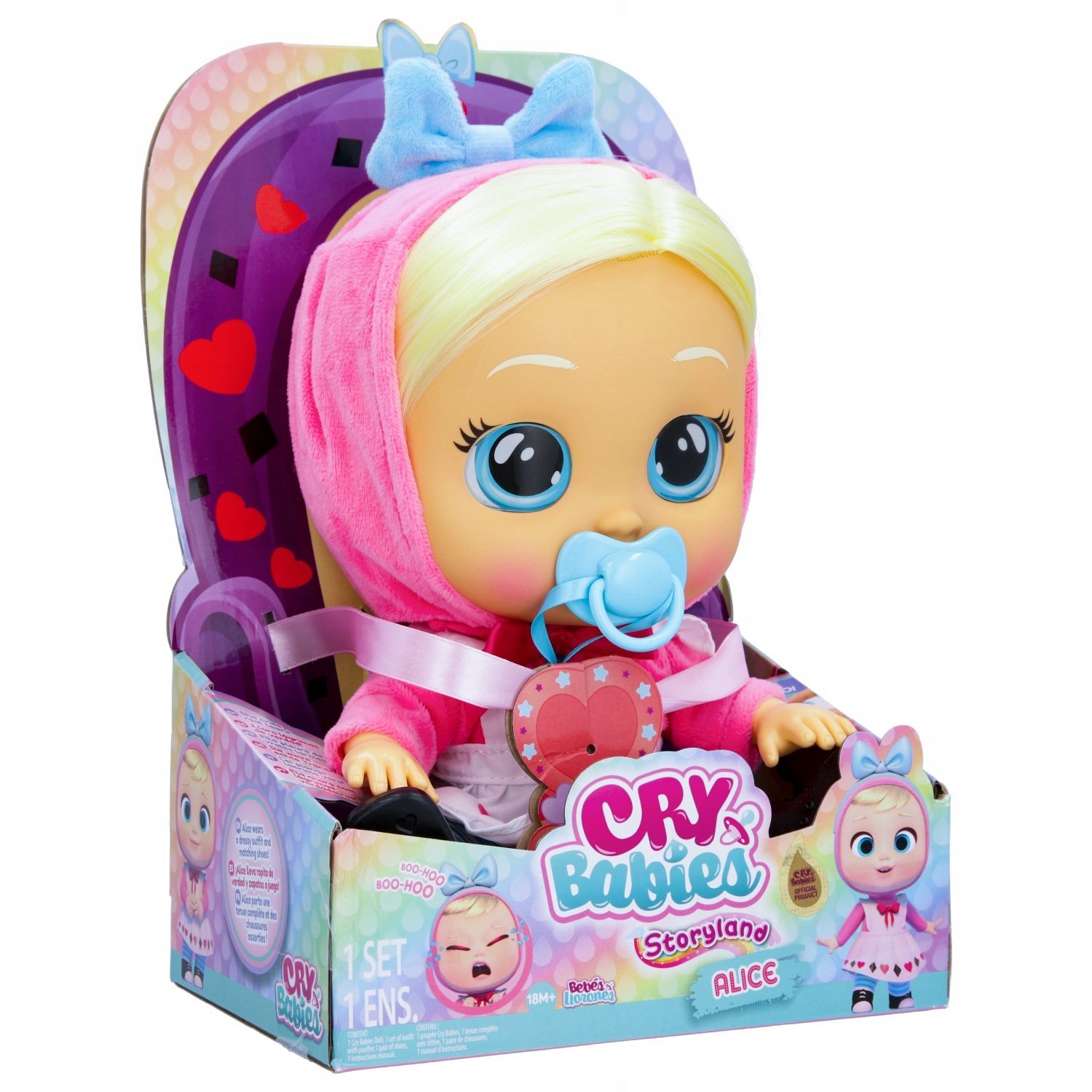 IMC Toys Crybabies Кукла Алиса в стране чудес 81956 купить в Москве |  Доставка по России.