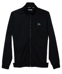 Куртка теннисная Lacoste Tennis Zipped Ripstop Tennis Sweatshirt - black