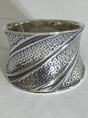 Комета (кольцо из серебра)