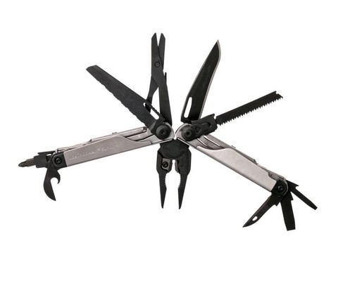 Мультитул Leatherman Surge Black & Silver, нейлоновый чехол, 21 функция (832462) чёрно-серебристый | Multitool-Leatherman.Ru