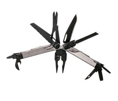 Мультитул Leatherman Surge Black & Silver, нейлоновый чехол, 21 функция (832462) чёрно-серебристый | Multitool-Leatherman.Ru