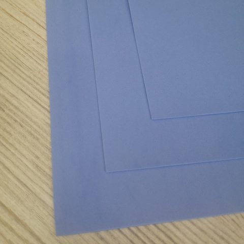 Фоамиран китайский Голубой. Толщина 1.0мм. Лист 60х70см.