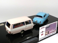 GAZ-21US Volga with trailer-home RAF Limited Edition of 90 1:43 ICV037