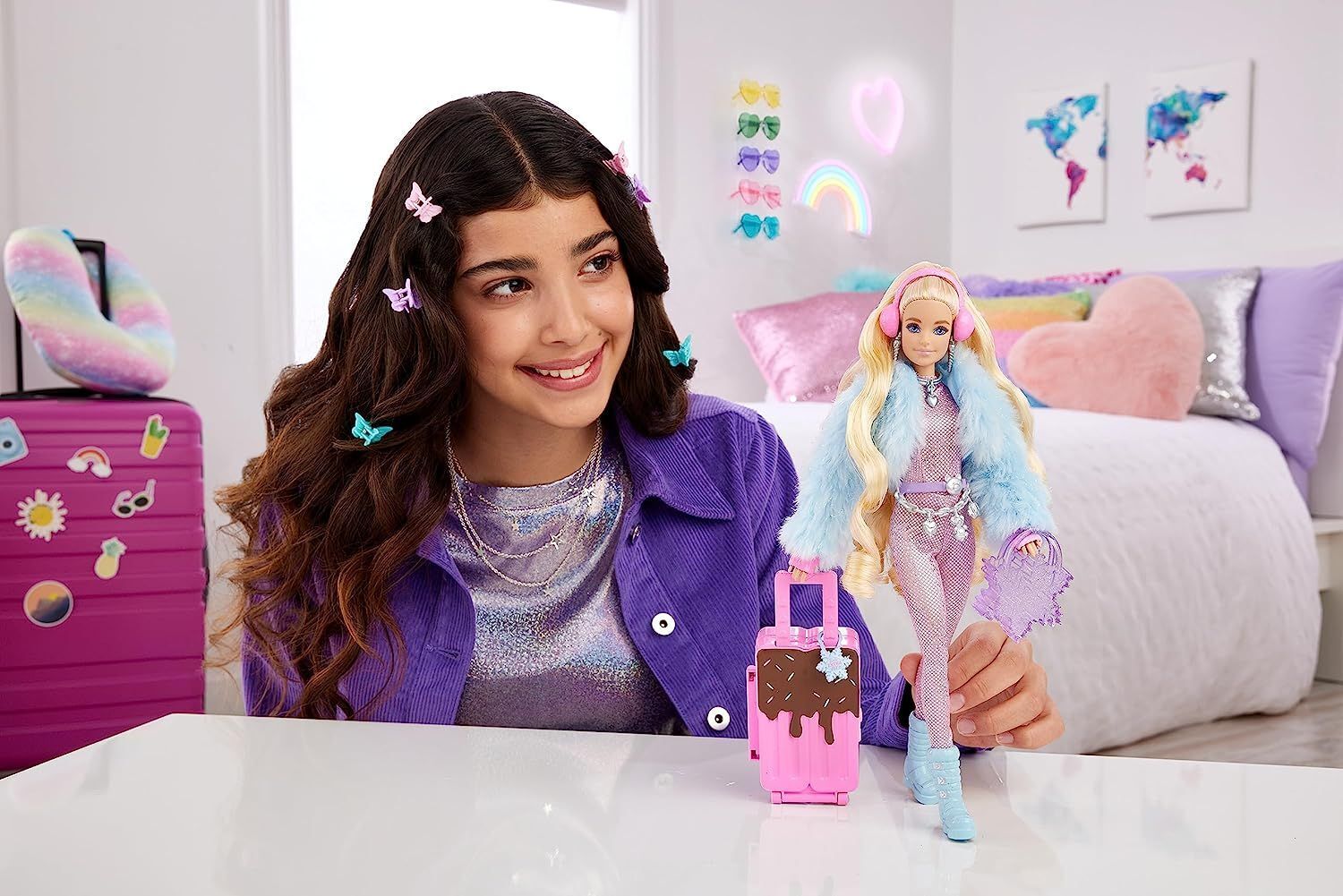 Кукла Barbie Extra Fly Mattel Барби в модных и стильных нарядах едет в  отпуск HPB16 купить в Москве | Доставка по России.