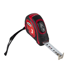 Рулетка Кедр, с автостопом, двухкомпонентный корпус, двухсторонняя шкала, 3 м x 16 мм