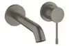 GROHE Essence 29192AL1 Внешняя часть смесителя для раковины скрытого монтажа, на 2 отверстия, M-Size, темный графит матовый