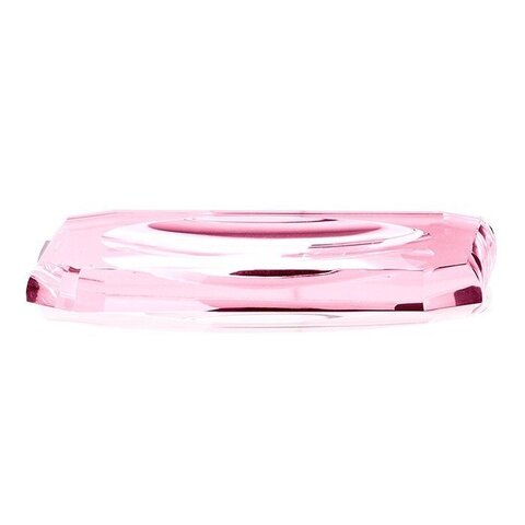 Decor Walther 0924061 Decor Walther Kristall KS Лоток для расчесок, хрустальное стекло, цвет: розовый