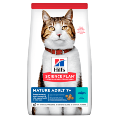 Корм для кошек от 7 лет Hill`s Science Plan Feline Mature Adult 7+ Active Longevity, с тунцом