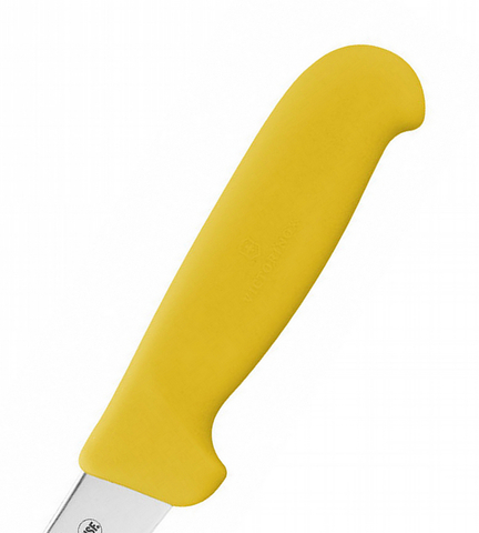 Нож кухонный Victorinox Fibrox разделочный, 120 mm, Yellow (5.6618.12)
