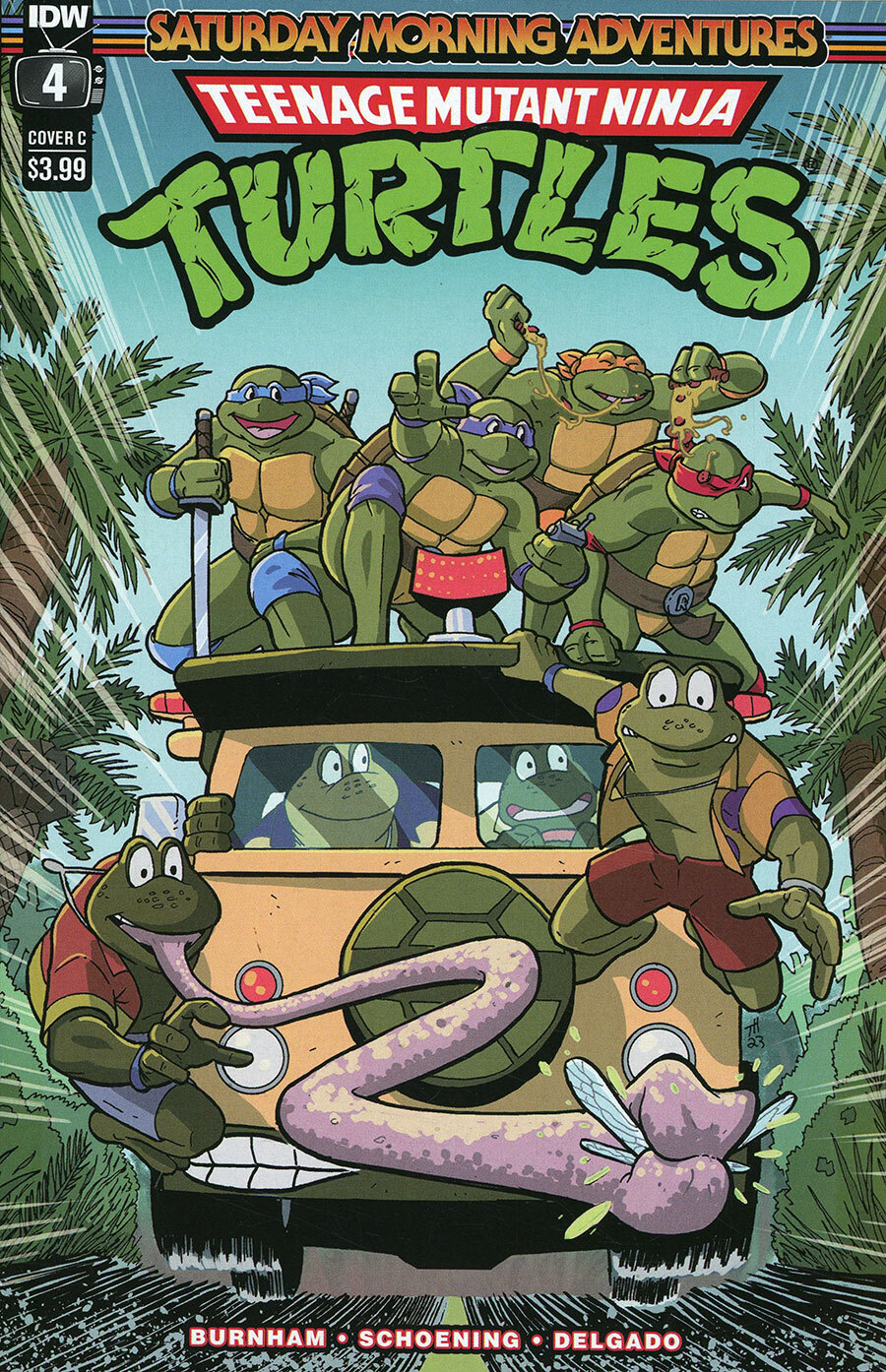 TMNT SATURDAY MORNING ADVENTURES #5 TEENAGE MUTANT NINJA TURTLES 2023 COVER A