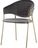 Стул Эвита темно-серый