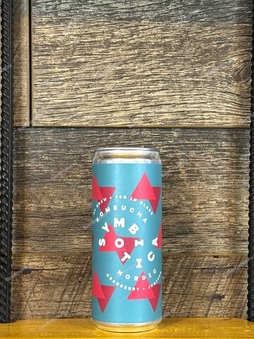AF Brew x BSG IN GLASS Комбуча Symbiotica (Клюква + можжевельник) 0,33 л. б/а