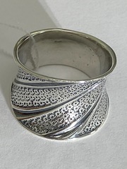 Комета (кольцо из серебра)