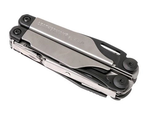 Мультитул Leatherman Surge Black & Silver, нейлоновый чехол, 21 функция (832462) чёрно-серебристый | Multitool-Leatherman.Ru