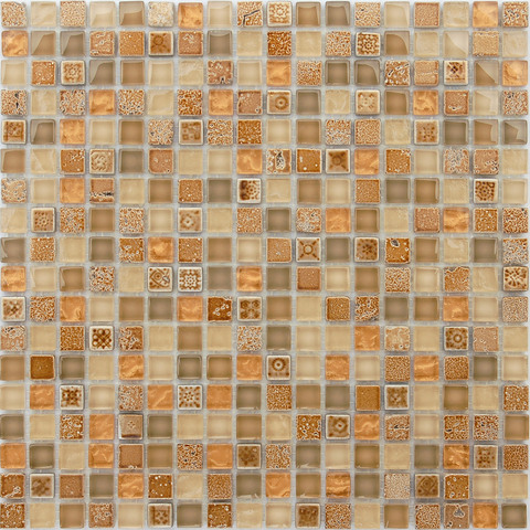 Мозаика LeeDo Caramelle: Naturelle - Cozumel 30,5x30,5х0,8 см (чип 15x15x8 мм)