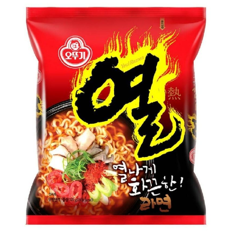 Лапша со вкусом свинины Ottogi Yeul Ramen, 120 гр