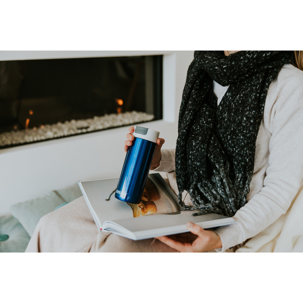 Термокружка Kambukka Olympus (500 мл), Синий, арт. 11-02013 - фото 4