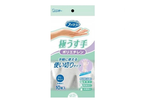 Полиэтиленовые перчатки “Family" М, 10шт