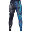 Компрессионные штаны Hardcore Training Knight Navy/Blue