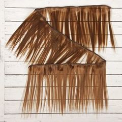 Волосы - трессы для кукол, прямые, 15 см*1 метр.