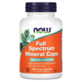 Минеральный комплекс NOW Foods Full Spectrum Mineral Caps, 120 вегетарианских капсул 1