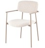 Стул с подлокотниками Talio, бежевый, бежевые ножки