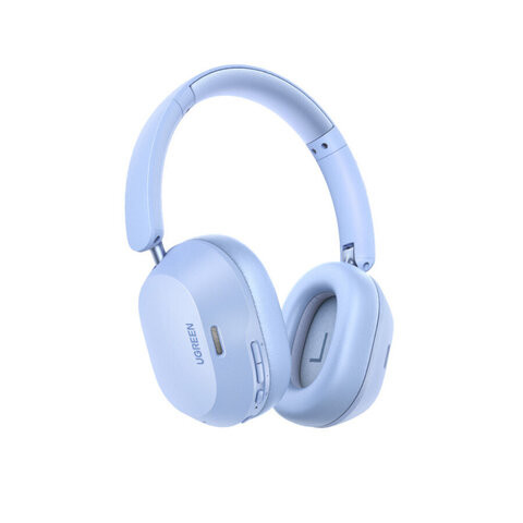 Наушники накладные  UGREEN HP203 (65384) HiTune Max5c Hybrid Active Noise-Cancelling Headphones, голубой