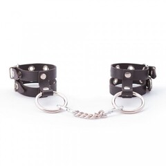 Однослойные наручники из двух ремешков