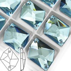 Узнайте где купить стразы пришивные Cosmic Light Aquamarine светло-аквамариновые