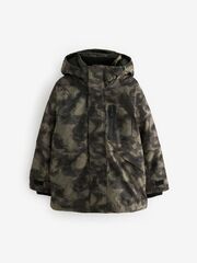 Куртка утепленная с капюшоном для мальчика Next Q51-561, Хаки