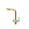 Sancos Foster SC4014ZG Смеситель для кухни с краном для фильтрованной воды, цвет: полированное золото