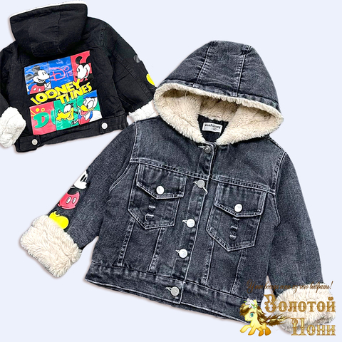 Куртка джинсовая на меху (2-6) 251027-F953