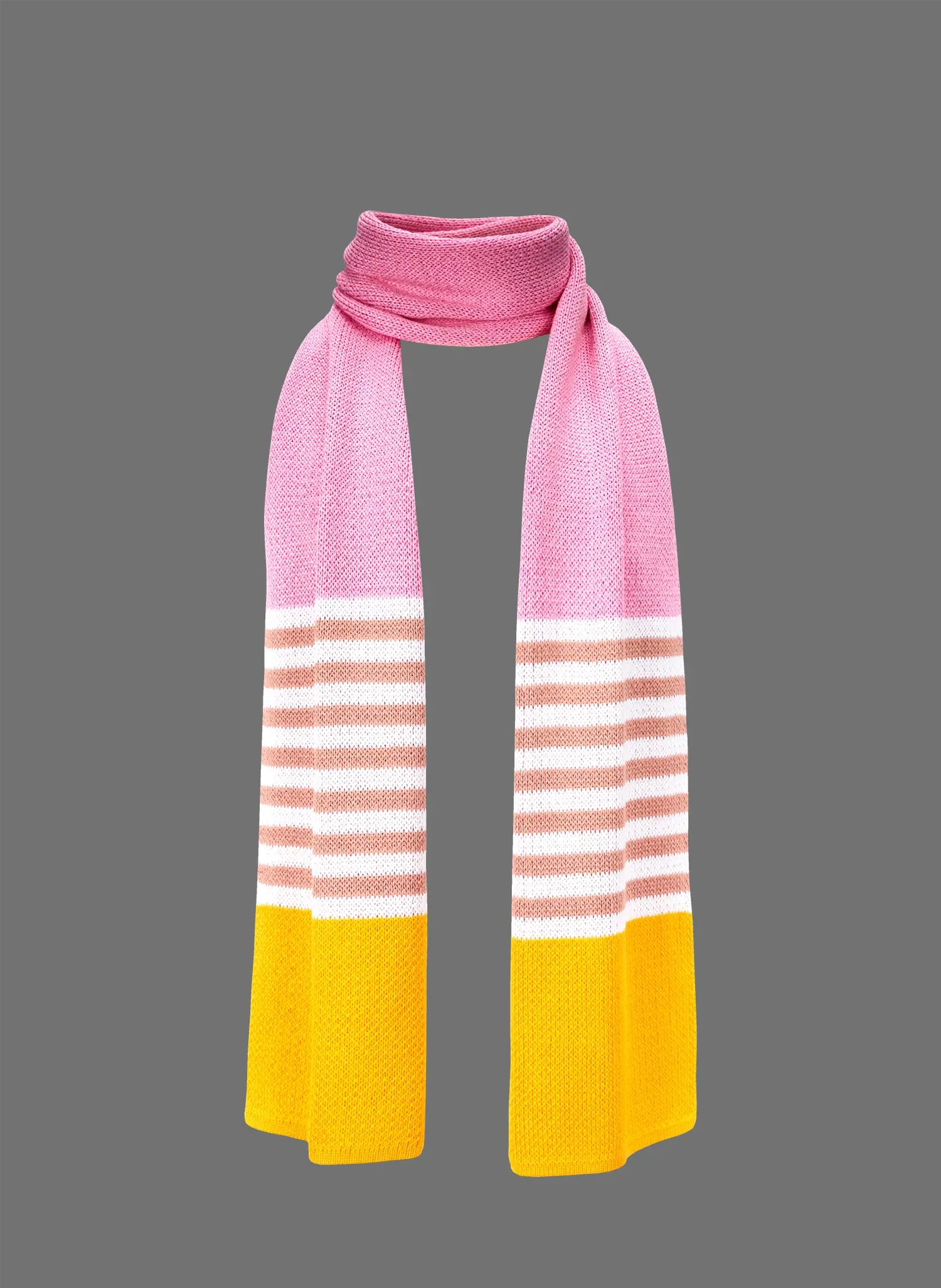 Шарф «Клубничный лимонад»