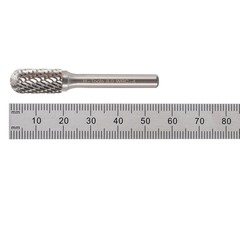 Бор-фреза твердосплавная C(WRC) 8,0x20x60x6мм HM H-Tools 116021HT