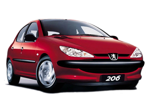 Чехлы на Peugeot 206 1998–2012 г.в.