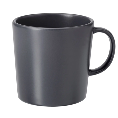 Керамическая кружка 300 мл, темно-серый