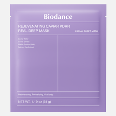 BIODANCE Омолаживающая гидрогелевая маска с ПДРН Rejuvenating Caviar PDRN Real Deep Mask, 34 гр