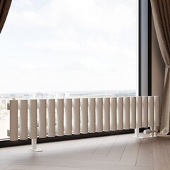 Радиатор трубчатый Guardo Torre 6D-300-20 NK-VER-R-FL R9016(M) белый матовый