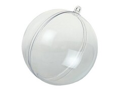 Заготовка - подвеска раздельные части    Шар с рисунком диаметр собранного 8см 2291360