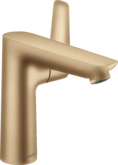 Смеситель для раковины 150, с донным клапаном, шлифованная бронза Hansgrohe Talis E 71754140