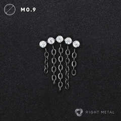 Pendant 5K Highlight Chain Crystal