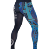 Компрессионные штаны Hardcore Training Knight Navy/Blue