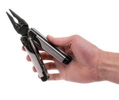 Мультитул Leatherman Surge Black & Silver, нейлоновый чехол, 21 функция (832462) чёрно-серебристый | Multitool-Leatherman.Ru